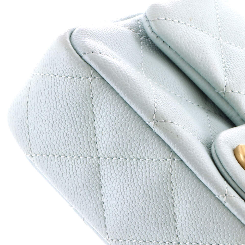 Chanel Mini Sweet Heart Chain Flap Bag Quilted Caviar - Picture 6 of 6